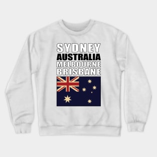 Flag of Australia Crewneck Sweatshirt